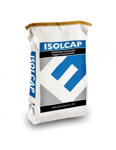 ISOLCAP FEIN 300 - Mortero termoaislante preparado ligero