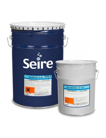 Seirepox W Vertical gris Conjunto 20 kg