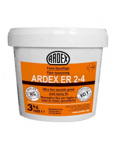 Argamassa epoxi para a betumação de cerâmica ARDEX ER GROUT