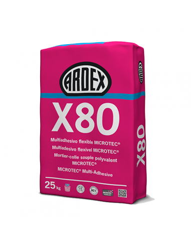 ARDEX X80 - Ciment cola flexible resistent a l'aigua ia les gelades