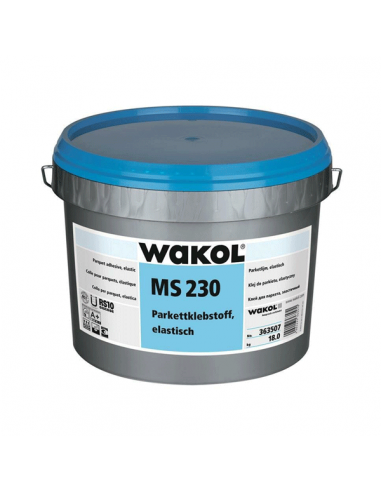 WAKOL MS230 - Adhesivo elástico para Parquet